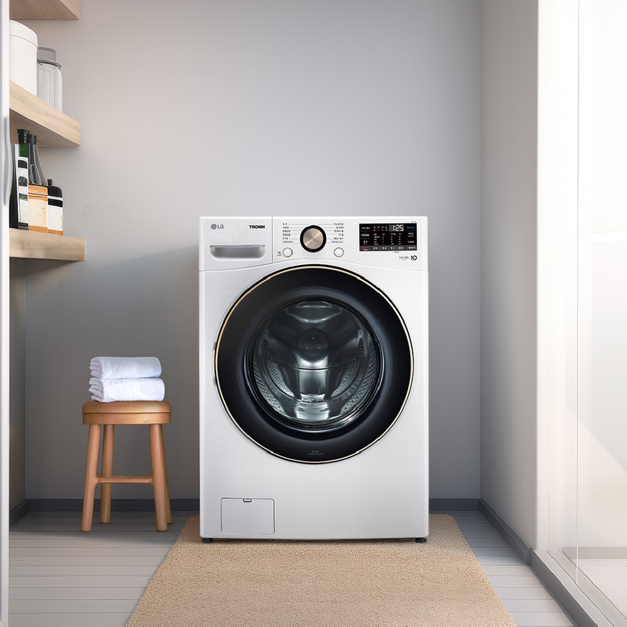 세탁기 LG 트롬 세탁기 (F21WDLP.AKOR) 줌이미지 0