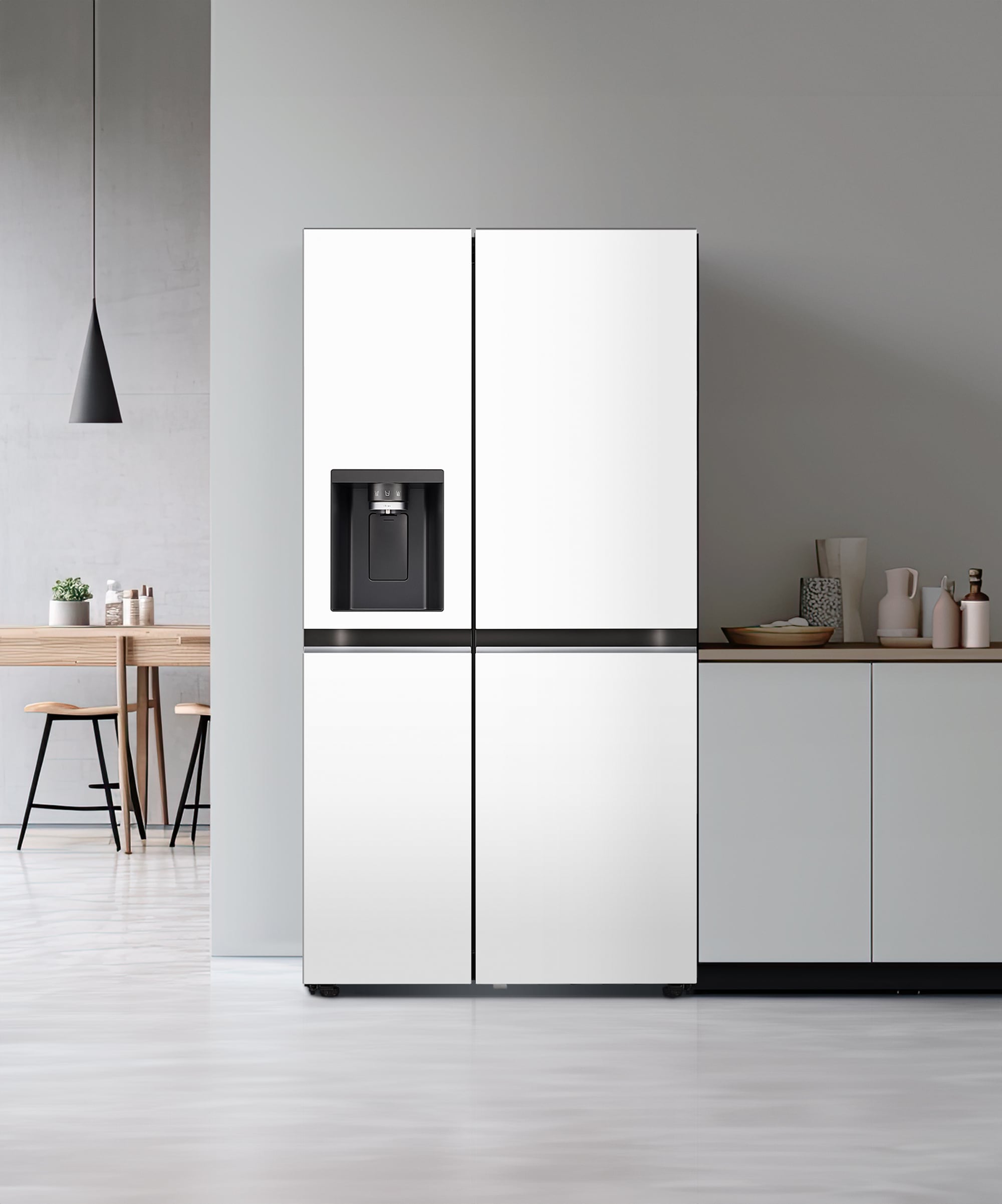 냉장고 LG 디오스 오브제컬렉션 얼음정수기냉장고 (J814MEE3-F.CKOR) 메인이미지 0
