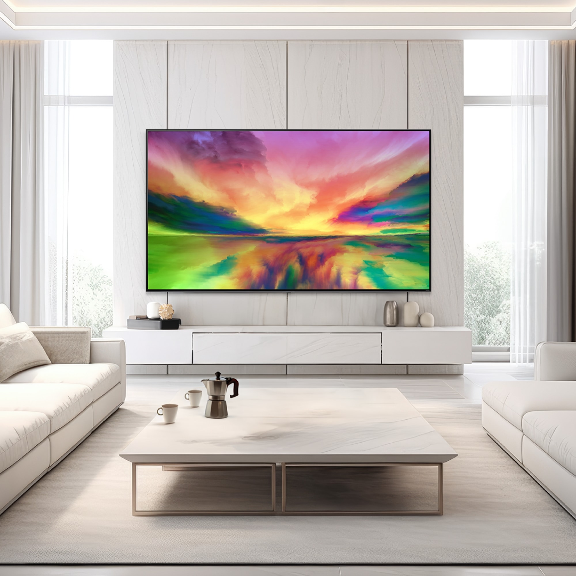 TV LG QNED TV (벽걸이형) (86QNED80KRW.AKRG) 줌이미지 0