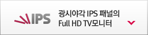 광시야각 IPS 패널의 Full HD TV모니터