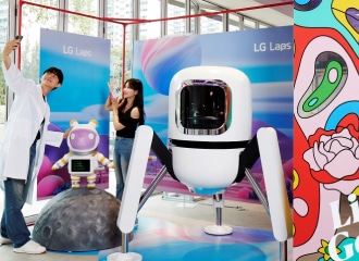 그라운드220에 오픈한 LG 랩스 팝업존 사진