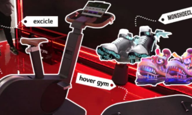 excicle 제품, hover gym 제품, monshoecl 제품 사진