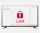 도난 방지 LOCK 예시