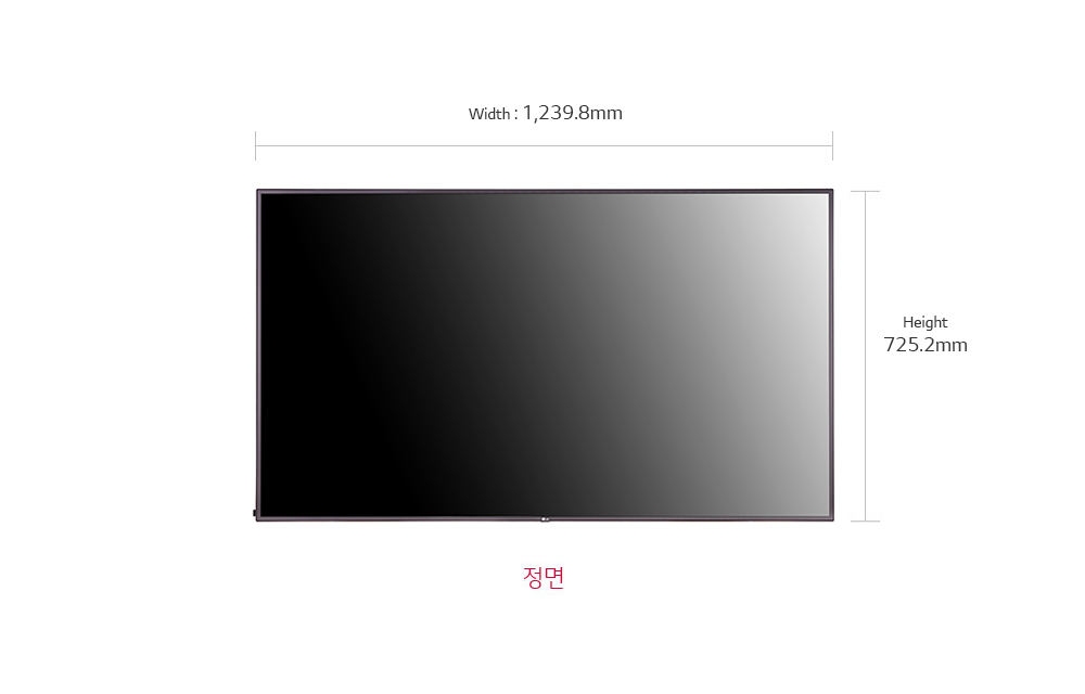 Width : 1239.8 mm, Height : 725.2 mm