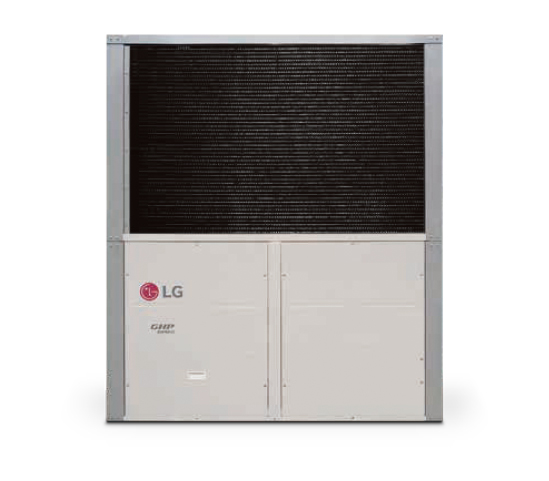 대기환경 오염물질을 절감한<br>가스식 시스템에어컨<br>LG GHP SUPER III PLUS
