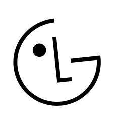 LG의 웃는 얼굴 로고.