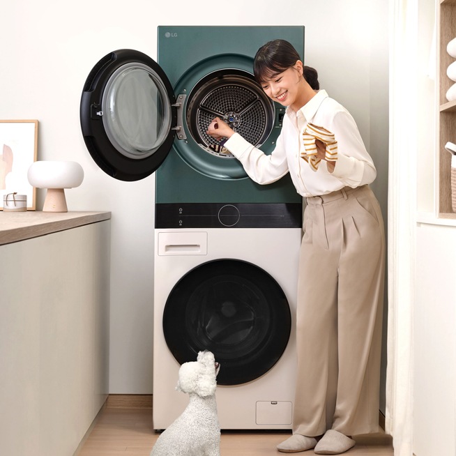 LG 트롬 오브제컬렉션 워시타워 컴팩트