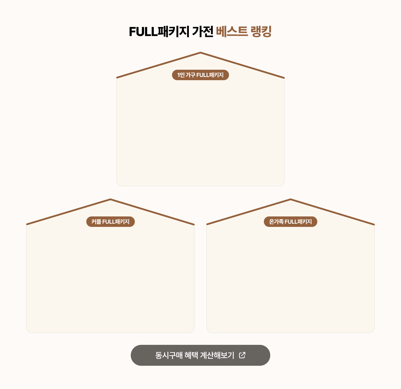 FULL패키지 가전 베스트 랭킹