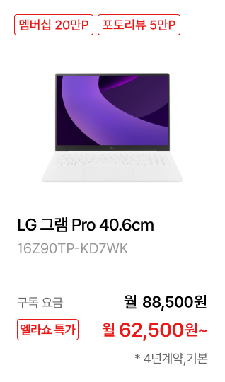 LG 그램 Pro 40.6cm