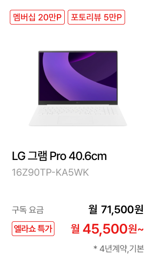 LG 그램 Pro 40.6cm