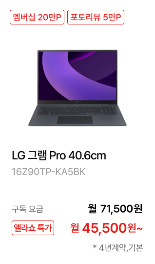 LG 그램 Pro 40.6cm