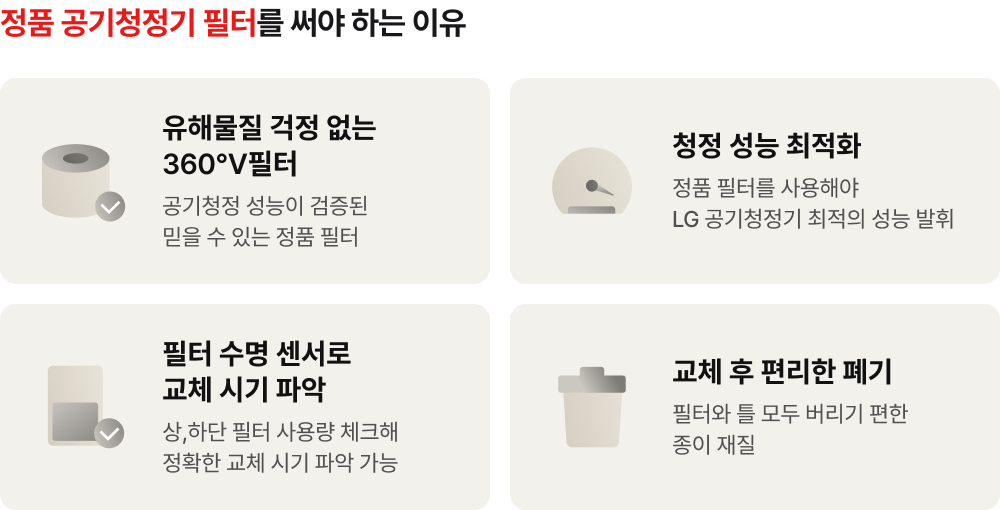 point. 정품 에어컨 필터 꼭 필요한 이유!