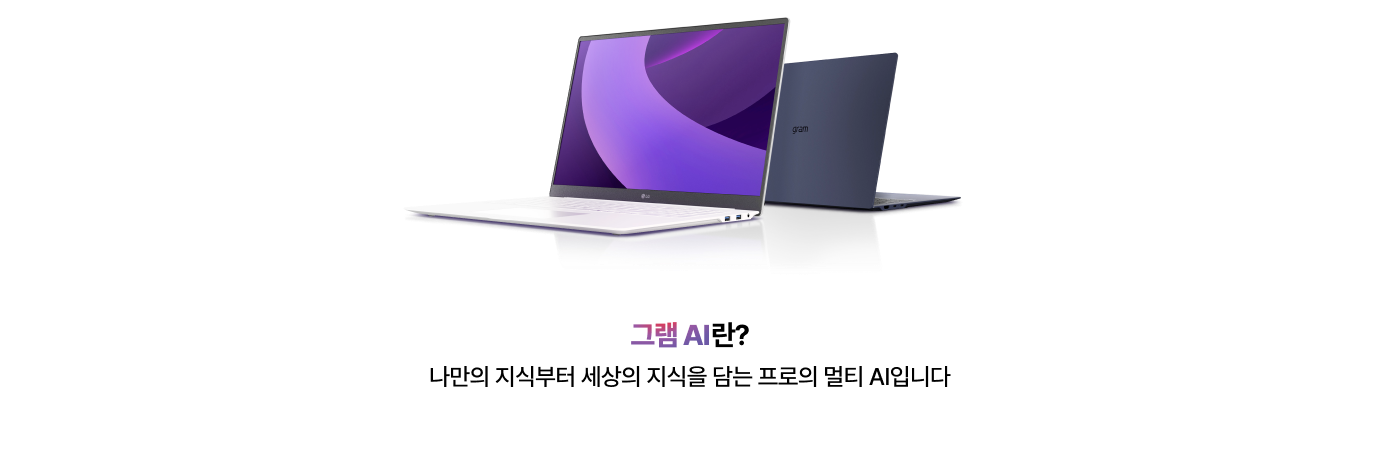 나만을 위한 AI, 차원이 다른 능력 gram AI