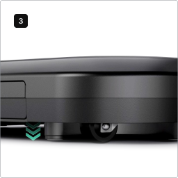 접혀있는 상판이 회전 가능하다는 것을 보여주는 시스템 아이어닝 이미지