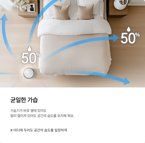 균일한 가습에 대한 내용