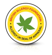 영국 알레르기 협회 공인인증 이미지