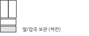 쌀/잡곡 보관 (하칸)