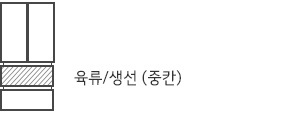 육류/생선 (중칸)