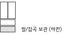 쌀/잡곡 보관 (하칸)