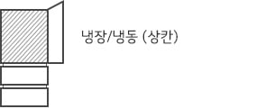 냉장/냉동 (상칸)