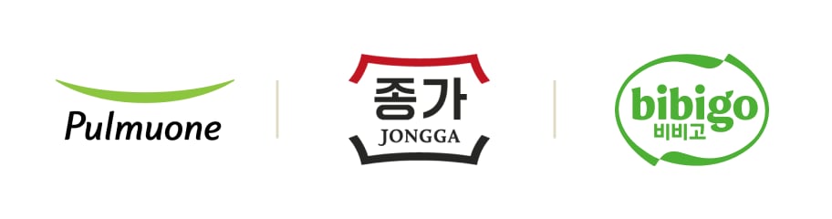 3가지 인공지능 맞춤보관 제휴 브랜드의 로고 이미지