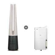 공기청정팬 LG 퓨리케어 에어로타워 (일반) + LG 휘센 제습기 (C2ENPC21.AKOR) 썸네일이미지 0