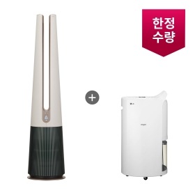 공기청정팬 LG 퓨리케어 에어로타워 (일반) + LG 휘센 제습기 (C2ENPC21.AKOR) 썸네일
