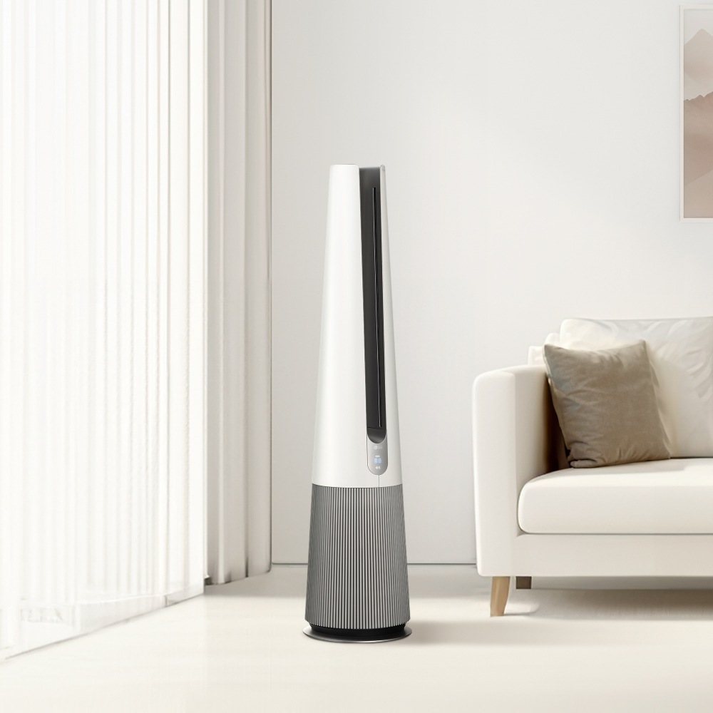 LG 업 가전 LG 퓨리케어 오브제컬렉션 에어로타워 (온풍 겸용) + 무빙휠 세트 (FS063PWDAM.AKOR) 메인이미지 0