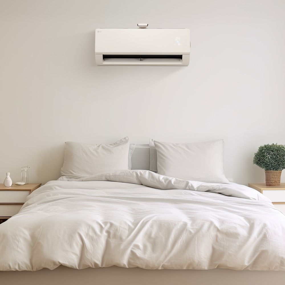 LG 오브제컬렉션 LG 휘센 오브제컬렉션 벽걸이에어컨 (2in1) (SQ06ACJCAJ.AKORV) 메인이미지 1