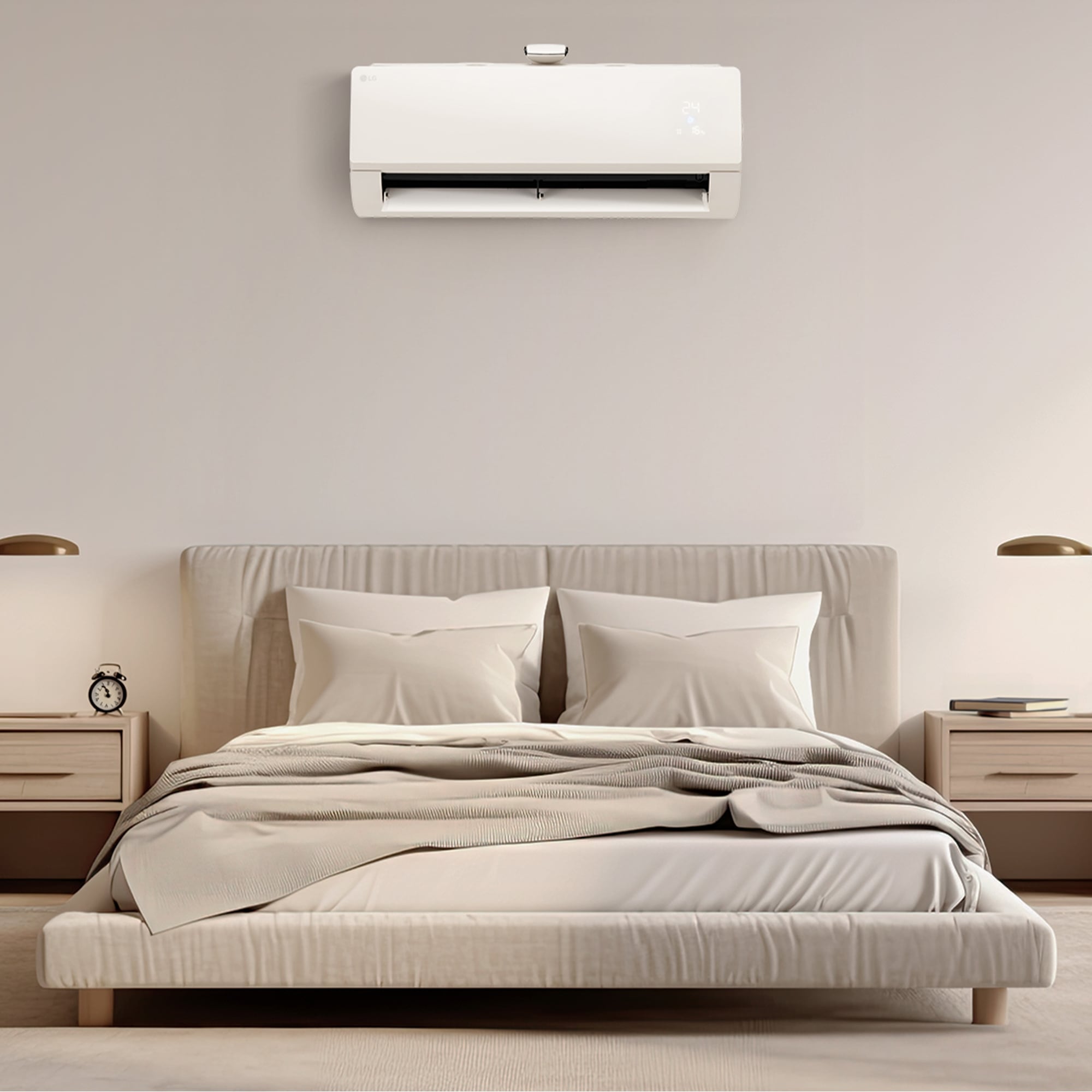 LG 오브제컬렉션 LG 휘센 오브제컬렉션 사계절에어컨 (2in1) (SW06ADACAJ.AKORB) 줌이미지 0