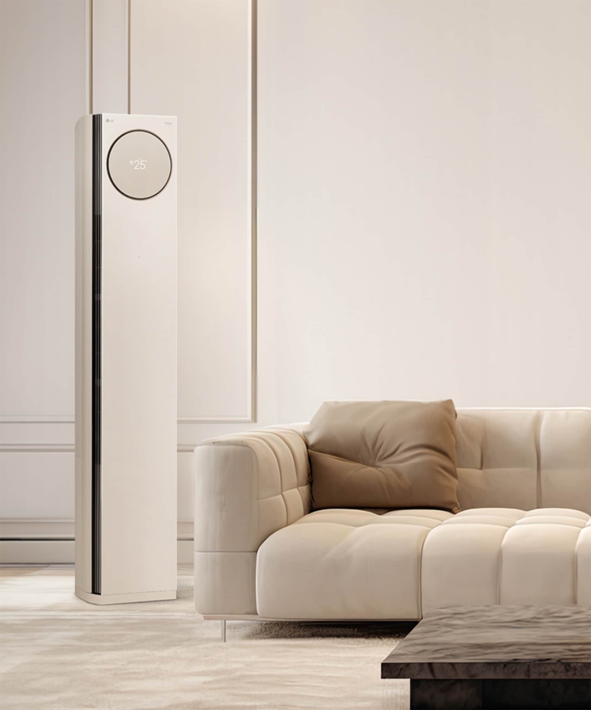 LG 오브제컬렉션 LG 휘센 오브제컬렉션 타워에어컨 2in1 (럭셔리) (FQ25LDNBE2.AKORB) 메인이미지 0