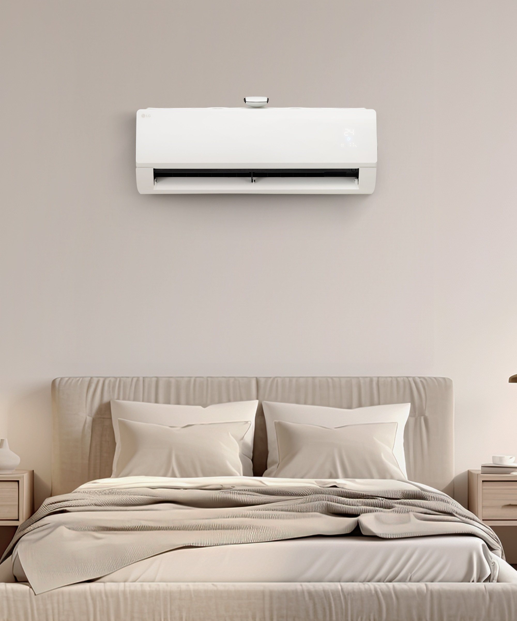 LG 업 가전 LG 휘센 오브제컬렉션 벽걸이에어컨 (2in1) (SQ06ADJCAJ.AKORH) 메인이미지 0
