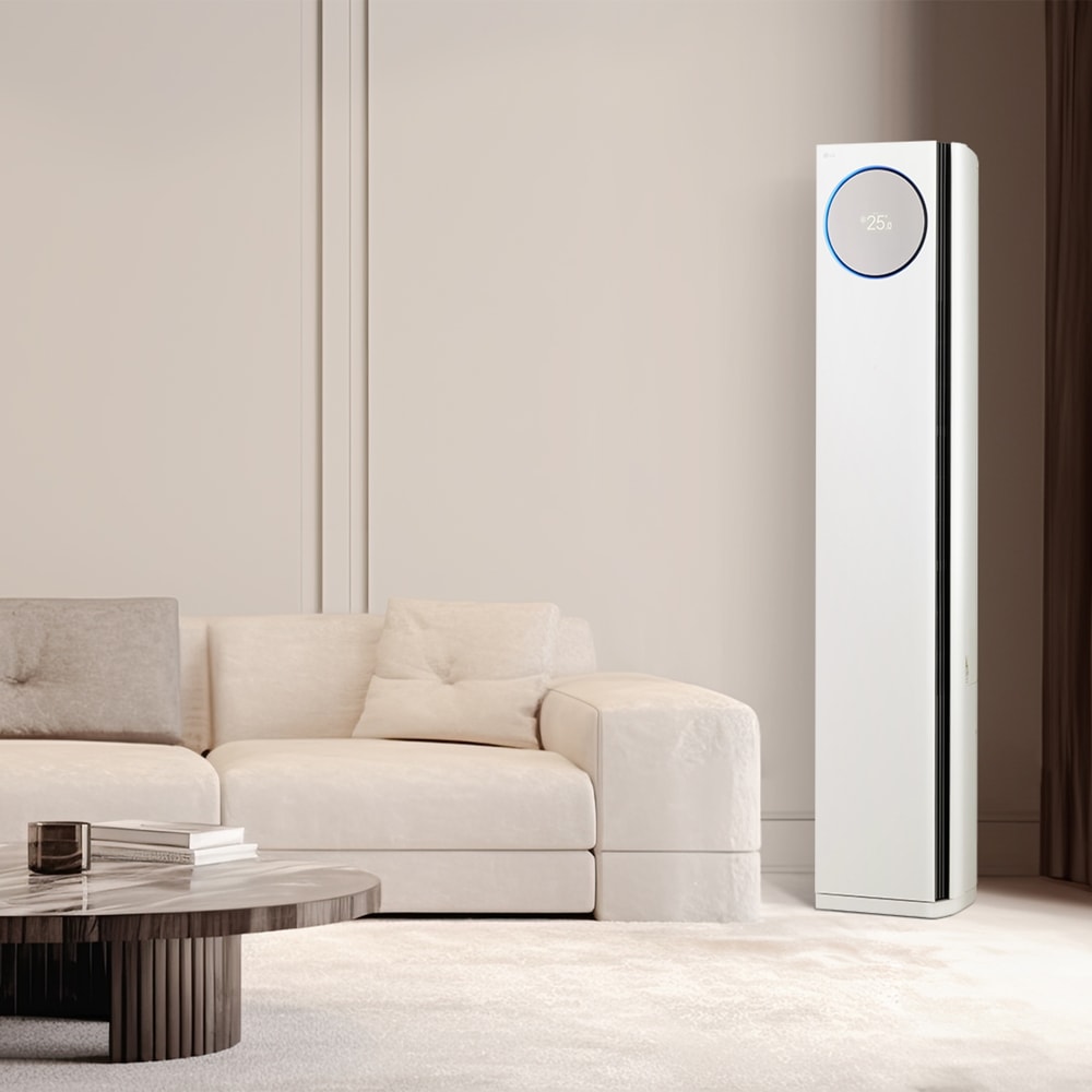 LG 업 가전 LG 휘센 오브제컬렉션 타워에어컨 2in1 (프리미엄) (FQ20PDNHA2.AKORH) 메인이미지 0