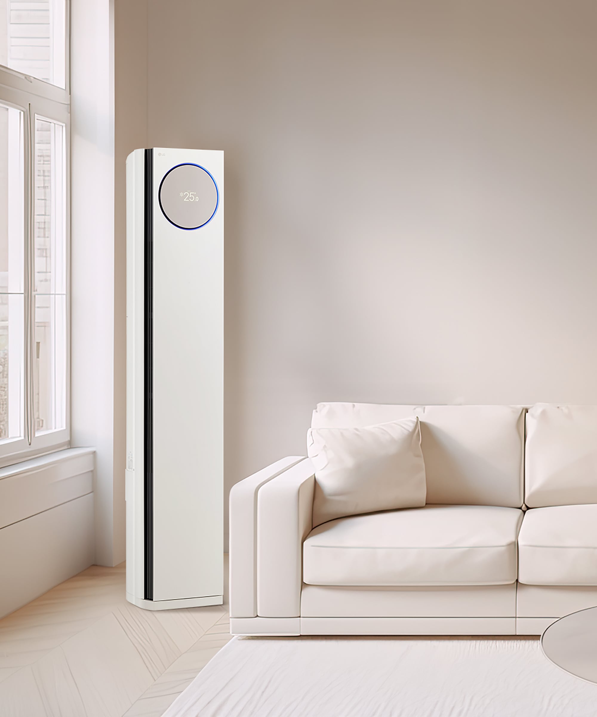 LG 오브제컬렉션 LG 휘센 오브제컬렉션 타워에어컨 (스페셜) (FQ17SDNHC1.AKOR) 메인이미지 0