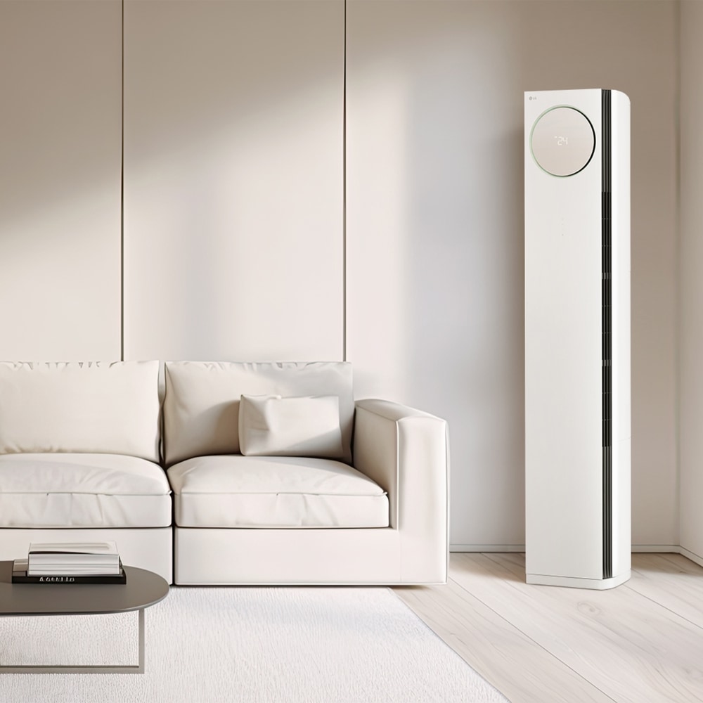 LG 오브제컬렉션 LG 휘센 오브제컬렉션 타워에어컨 2in1 (히트) (FQ17HDNHC2.AKOR) 메인이미지 1