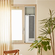 에어컨 LG 휘센 오브제컬렉션 엣지 창호형 에어컨 (연장키트 45cm) 마감키트 미포함 (WQ06DDWB45.AKOR) 썸네일이미지 2