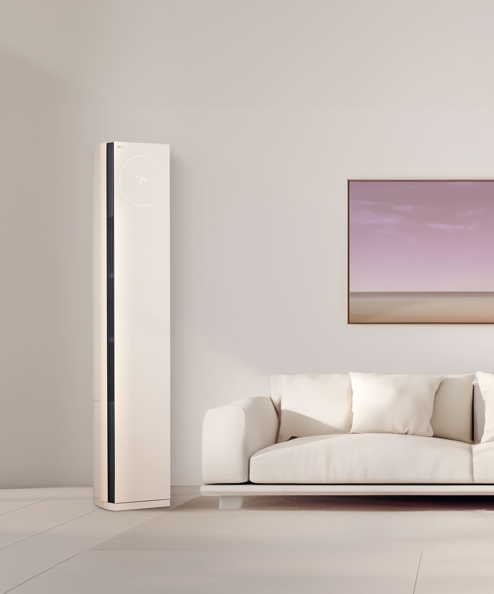 LG 오브제컬렉션 LG 휘센 오브제컬렉션 타워II 에어컨 (스페셜) (FQ18SDTBK1.AKOR) 메인이미지 0