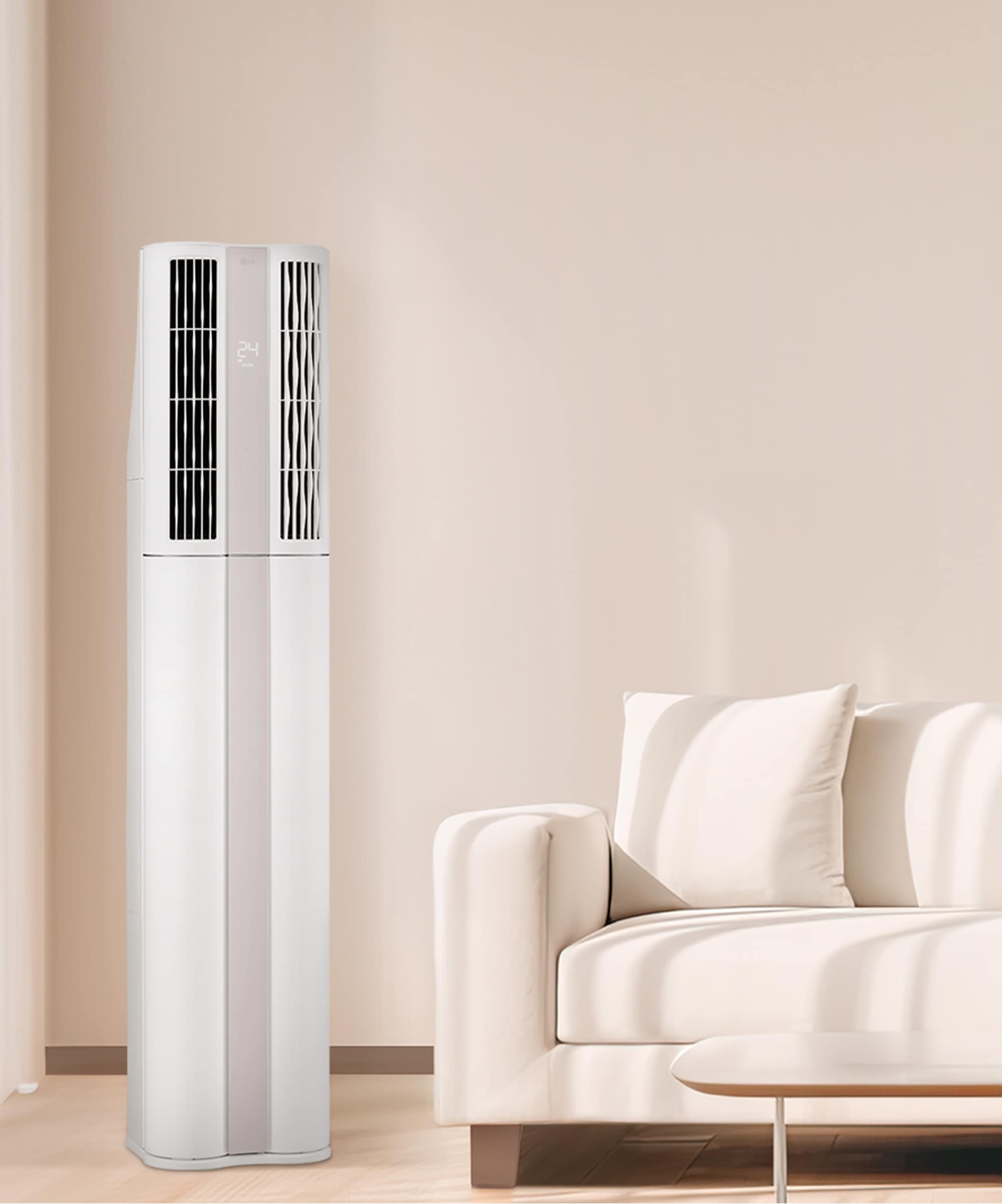에어컨 LG 휘센 오브제컬렉션 듀얼에어컨 (히트) (FQ18HDDHK1.AKOR) 메인이미지 0