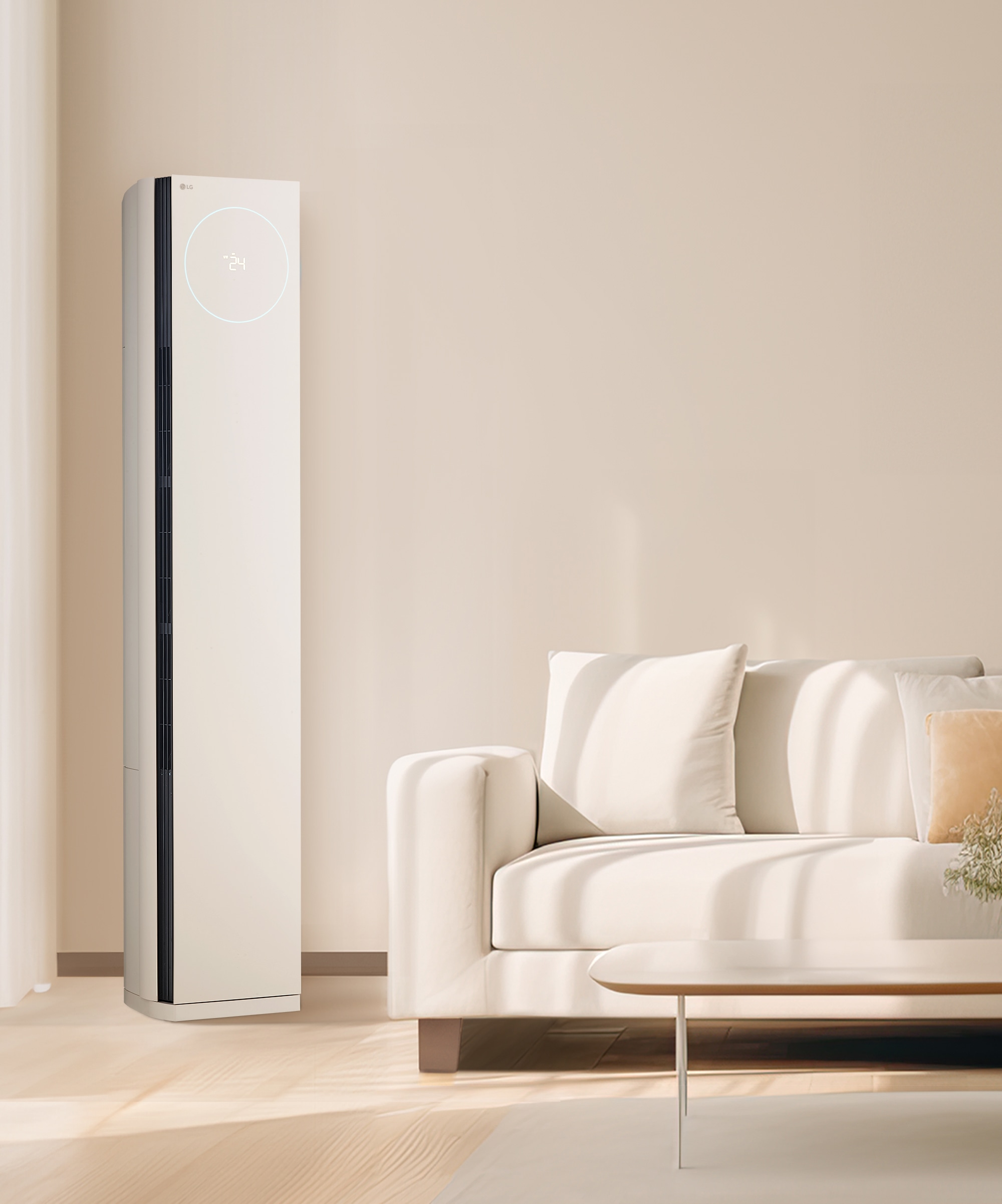 에어컨 LG 휘센 오브제컬렉션 타워II 사계절에어컨 (디럭스)매립배관형 (FW19DETBA1M.AKOR) 메인이미지 0