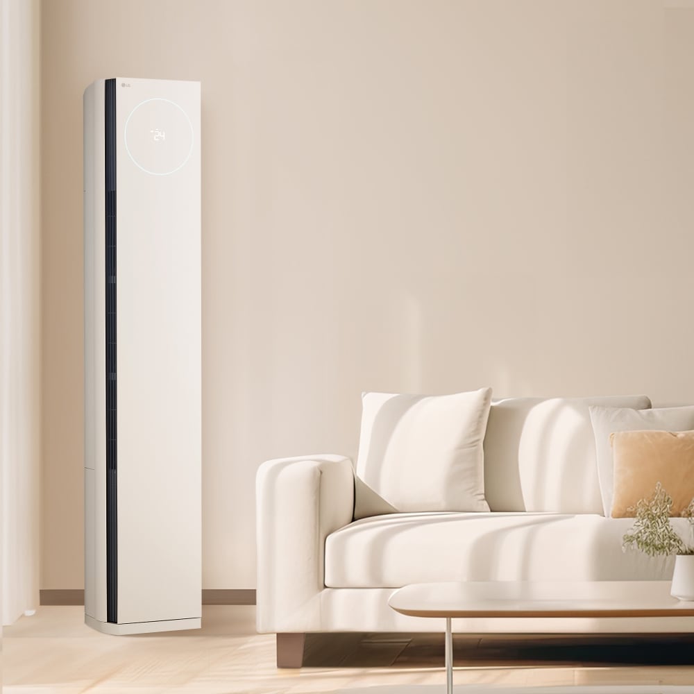 에어컨 LG 휘센 오브제컬렉션 타워II 사계절에어컨 (디럭스)매립배관형 (FW19DETBA1M.AKOR) 메인이미지 1