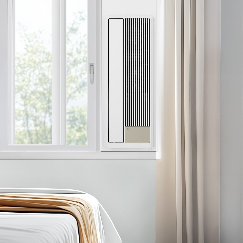 에어컨 LG 휘센 오브제컬렉션 엣지 창호형 에어컨 (연장키트 90cm) 마감키트 (WQ05FCWD901.AKOR) 메인이미지 1