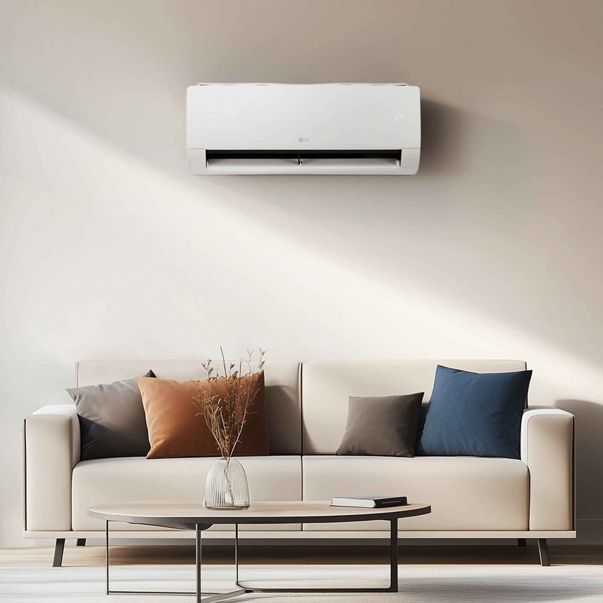 에어컨 LG 휘센 사계절벽걸이에어컨 (2in1) (SW06FA1WAJ.AKOR) 줌이미지 1