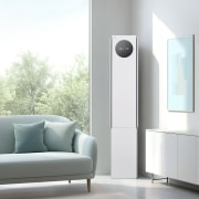 에어컨 LG 휘센 AI 오브제컬렉션 뷰I 프로 에어컨 2in1 (6시리즈) (FQ18GV6EE2.AKOR) 썸네일이미지 1