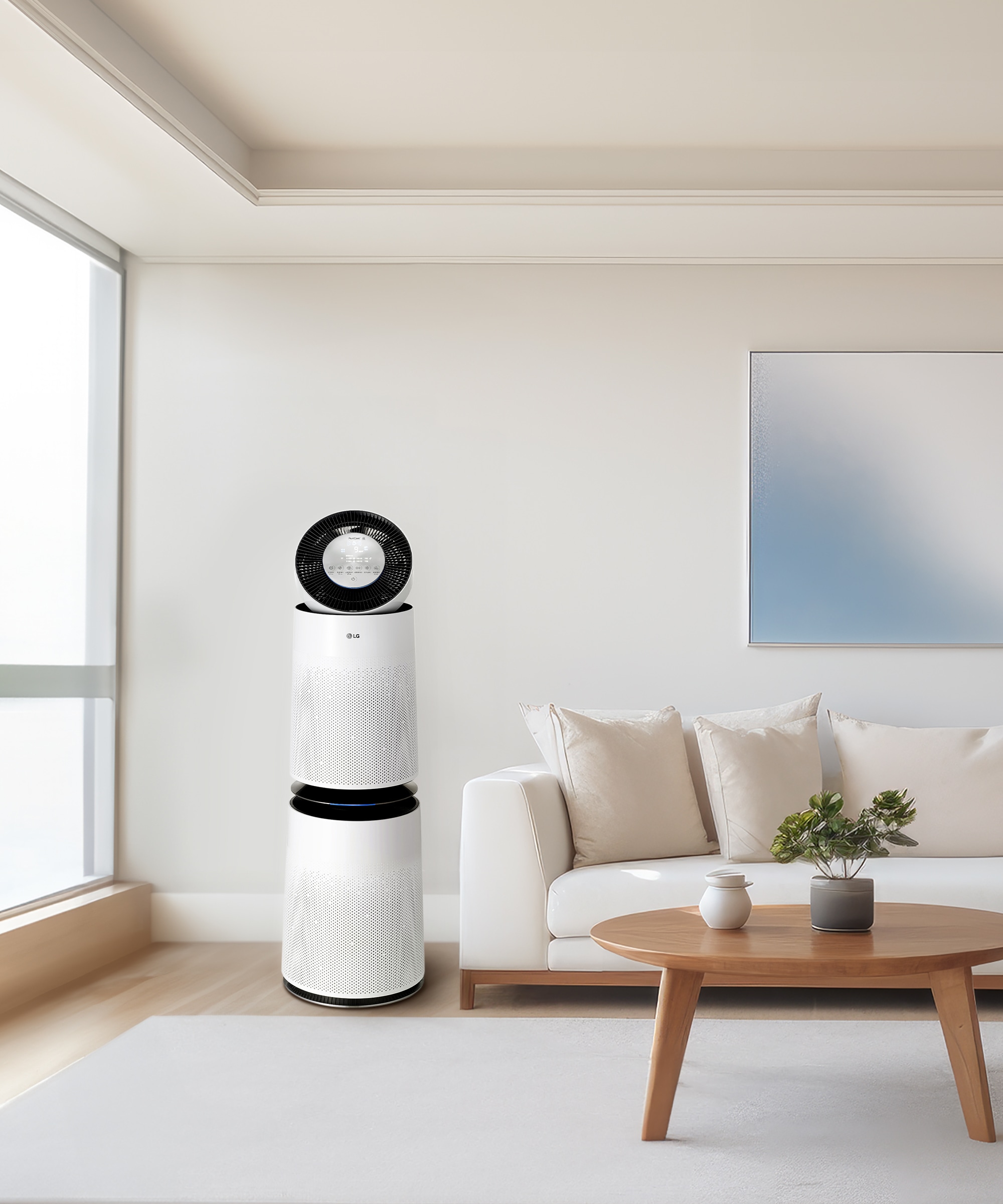 공기청정기 LG 퓨리케어 360˚ 공기청정기 (AS280DWFC.AKOR) 메인이미지 0