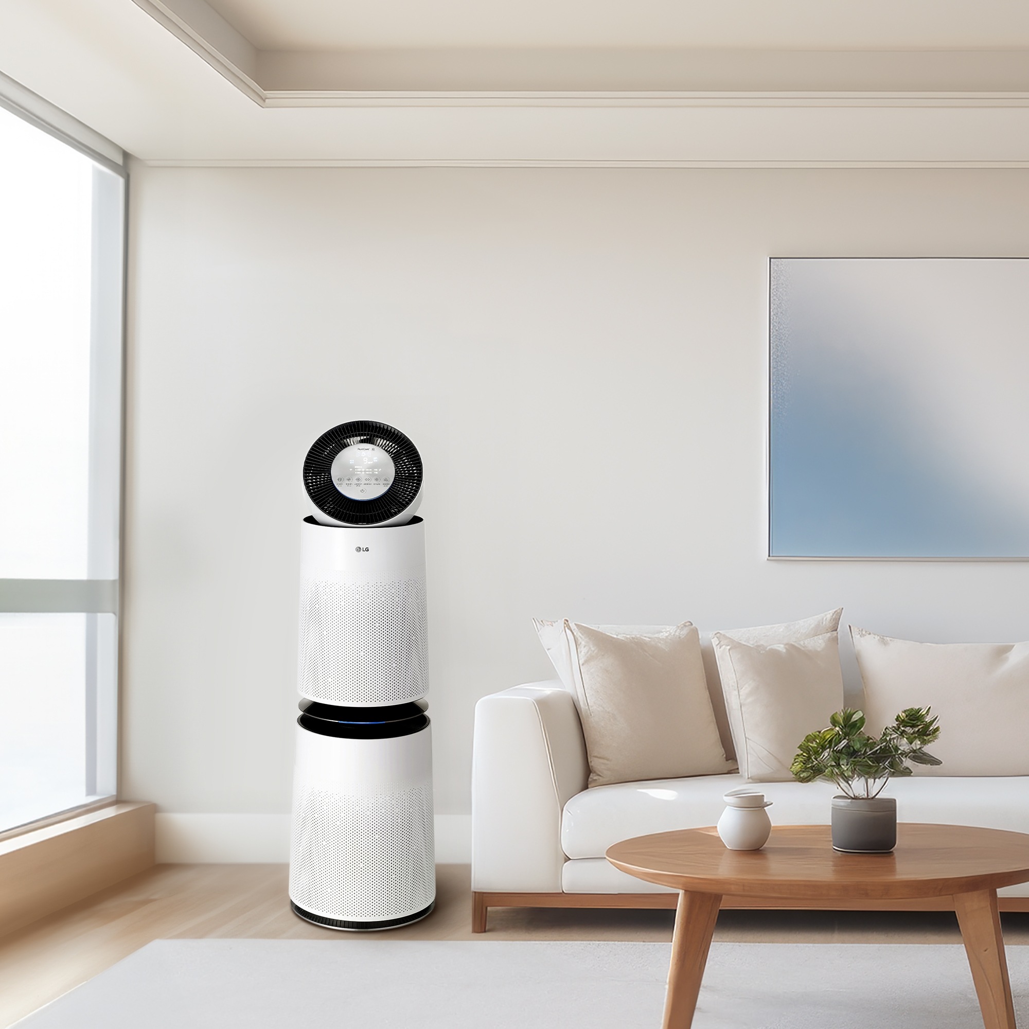 공기청정기 LG 퓨리케어 360˚ 공기청정기 (AS280DWFC.AKOR) 줌이미지 1