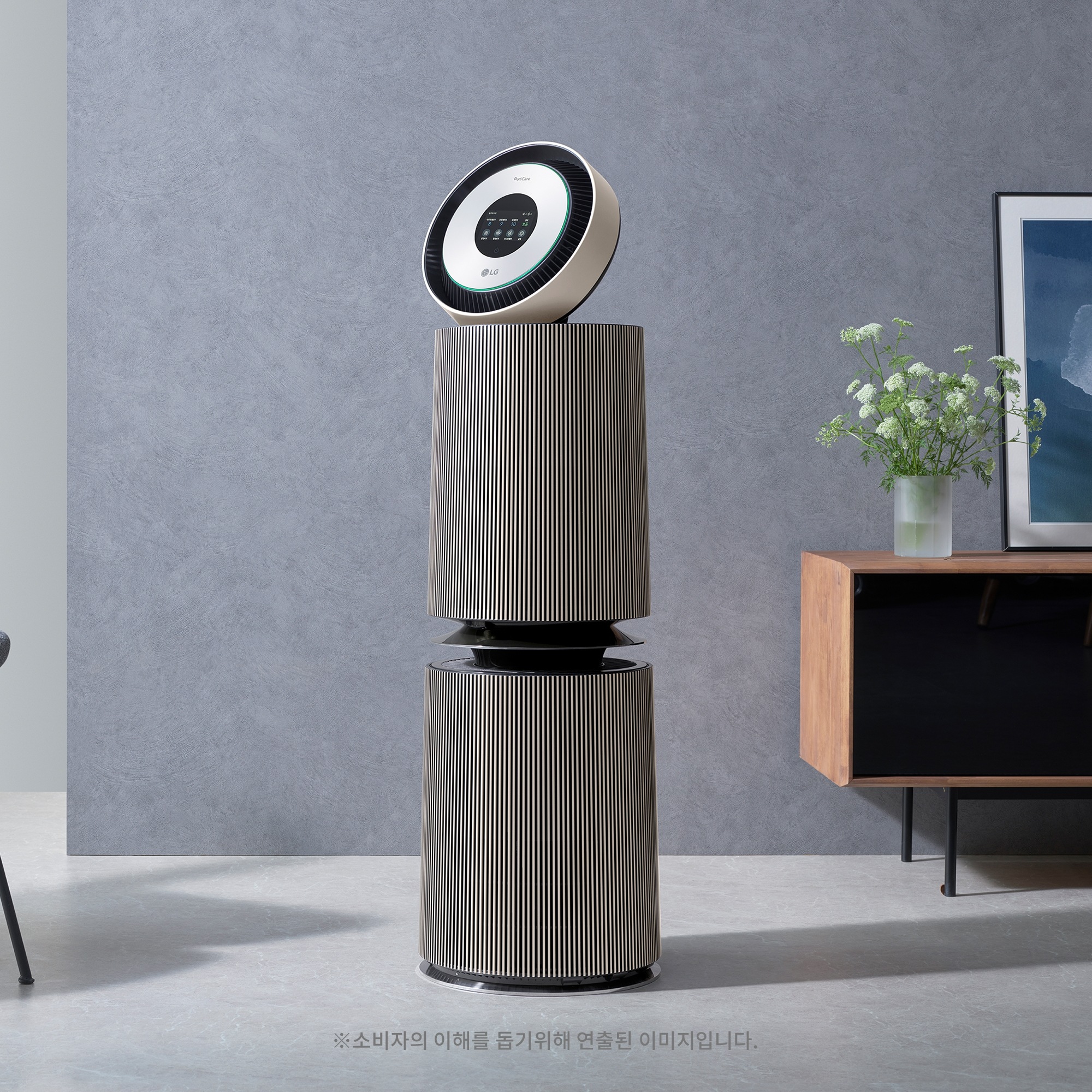 공기청정기 LG 퓨리케어 360˚ 공기청정기 알파 (AS351NBFA.AKOR) 줌이미지 0