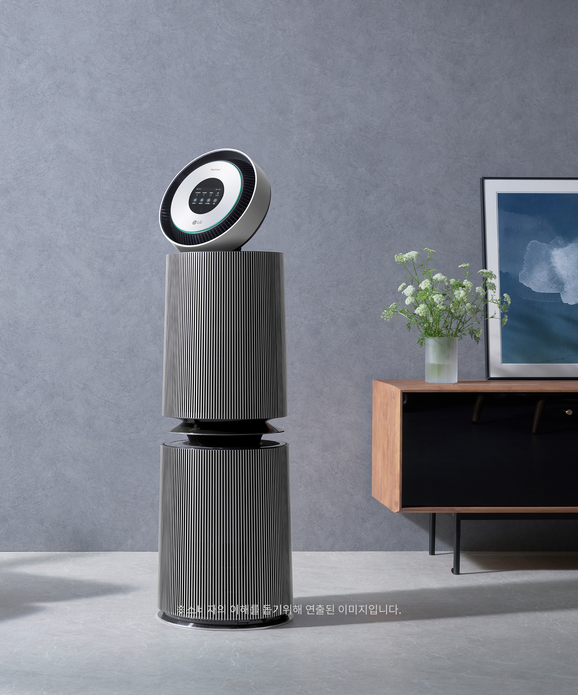 공기청정기 LG 퓨리케어 360° 공기청정기 알파 + 인공지능센서 (AS351NNFAA.AKOR) 메인이미지 0