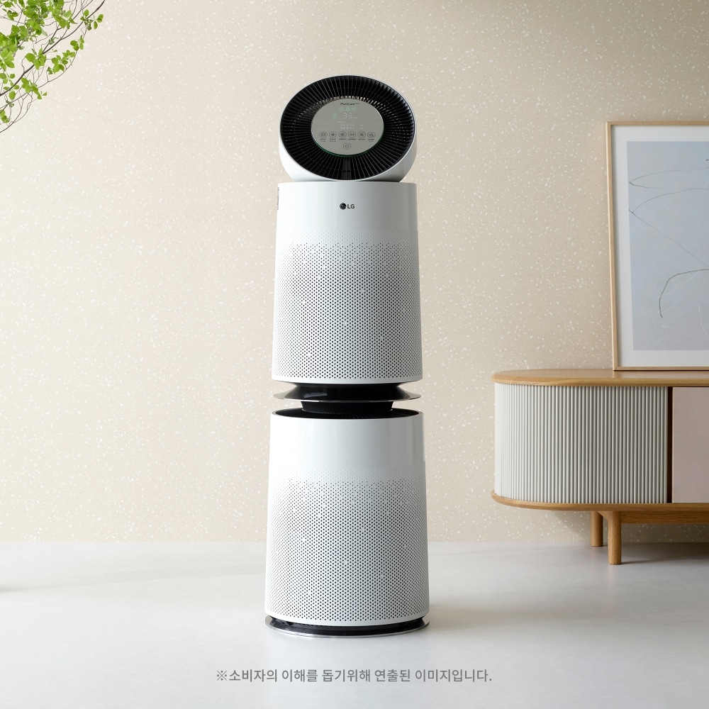공기청정기 LG 퓨리케어 360˚ 공기청정기 플러스 (AS281DWFA.AKOR) 메인이미지 1