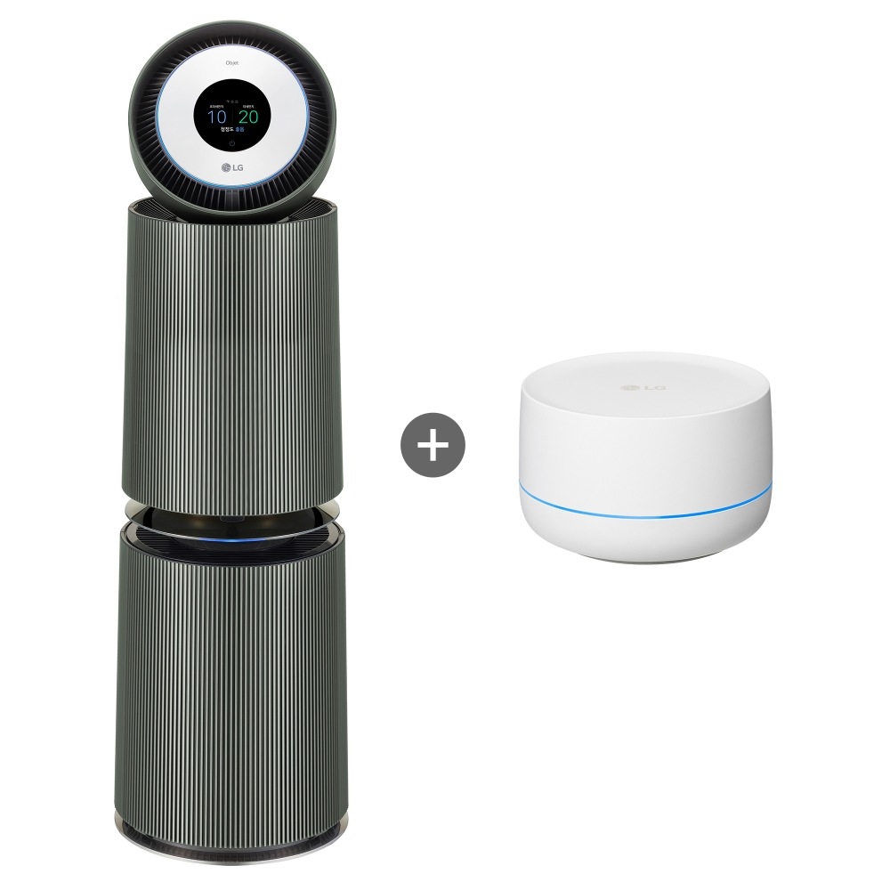LG 오브제컬렉션 LG 퓨리케어 360° 공기청정기 알파 + 인공지능센서 (AS351NGFAA.AKOR) 메인이미지 0