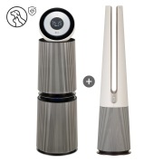 공기청정기 LG 퓨리케어 360˚ 알파 (펫 필터) + 에어로타워 (온풍 겸용) (E2BVPV22.AKOR) 썸네일이미지 0